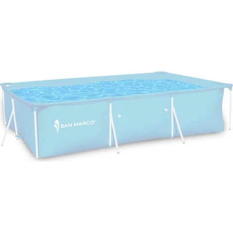 Piscina fuori terra Ponza 300x200x75 cm San Marco kit piscina gold