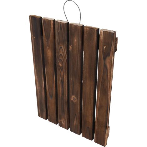 aus Massivem Karbonholz 40x29cm Wetterfeste Farn