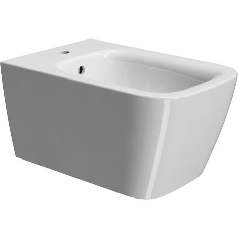 Bidet suspendu NUBES 35x55cm, blanc ExtraGlaze (1/5)