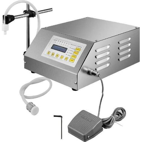 Machine de Remplissage de Liquide pneumatique GFK 160 contrôle numérique Eau Boisson Parfum jus bière remplisseur de Bouteilles Automatique (1/5)