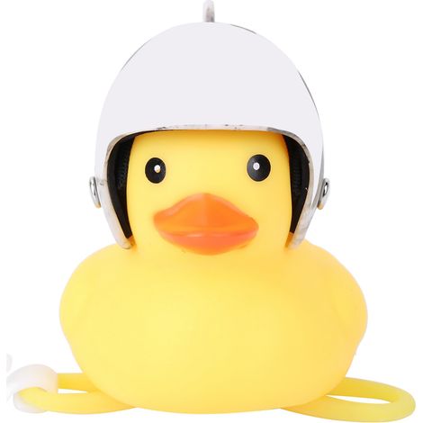 Canard jaune accessoires vélo moto avec casque lumière son (camo désert) (1/5)