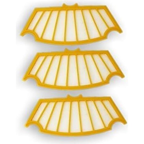 3 filtres pour iRobot Roomba série 500 sans PET Hannets n° 5.0.0.0.3 (1/5)