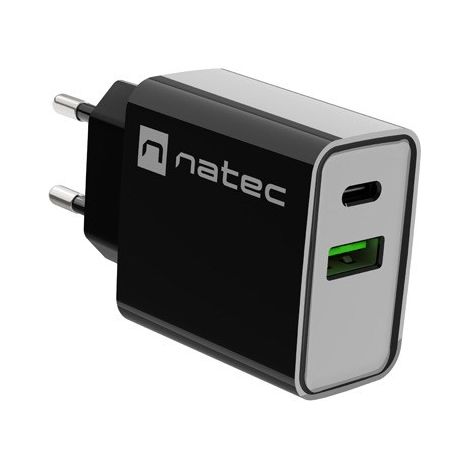 Caricabatterie da Parete Natec RIBERA NUC-2062 Nero 20 W (1/5)