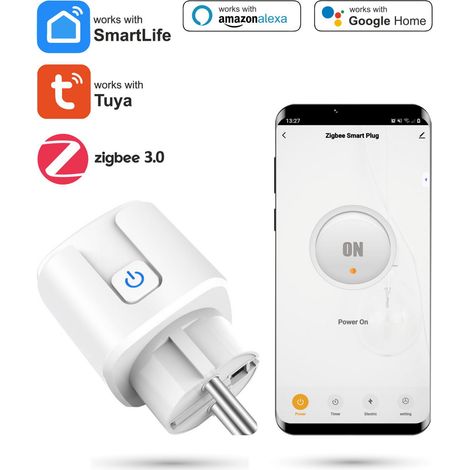 Enchufe inteligente Zigbee TUYA SMARTLIFE (1/5)