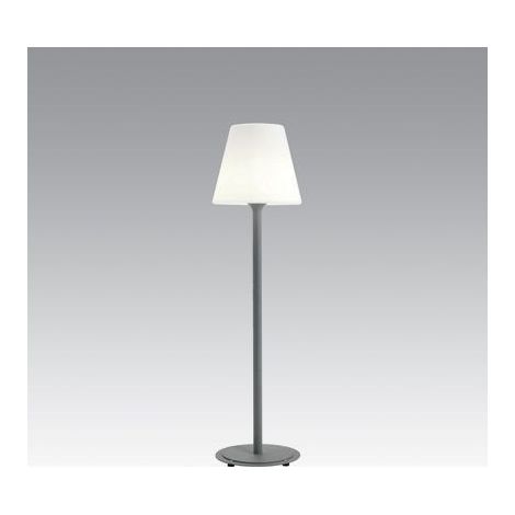 Petit lampadaire E27 lounge line aluminium (1/4)