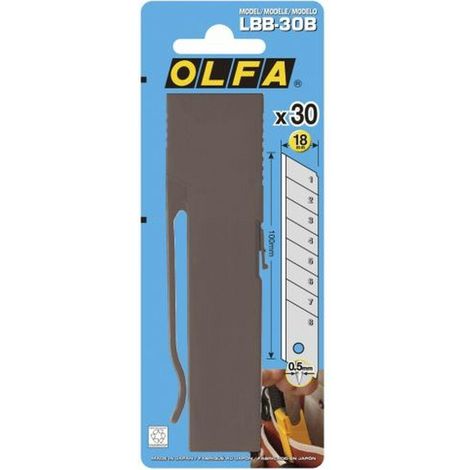 Schneidwerkzeuge Olfa 0091511230079 schwarz 18 mm