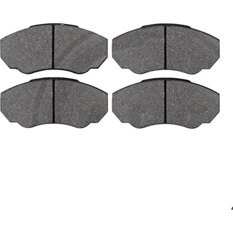 KIT PASTIGLIE FRENO ANTERIORI compatibile con FIAT DUCATO AUTOBUS / FURGONATO / PIANALE PIATTO / TELAIO (244) / PASTIGLIE FRENANTI AUTO OEM 37331  37332, / SOSTITUZIONE DIRETTA / BASSA POLVERE / SILEN