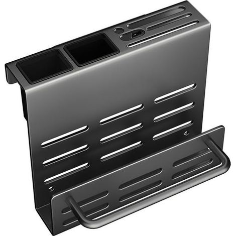 Portacoltelli da cucina in acciaio al carbonio - Elegante portacoltelli da parete per una cucina ben organizzata (1/3)