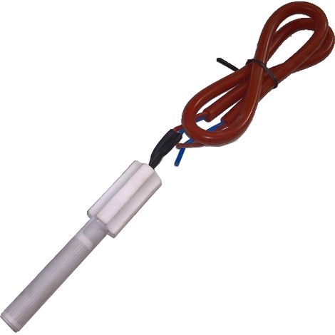 Sivac – Bougie céramique 235 W complète sans tube – Adaptable chaudières Fuwi, Defro, Granulaugil – Longueur 93 mm, diamètre 10,5 mm