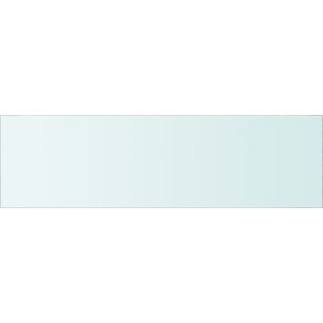 INLIFE Panneau pour étagère Verre transparent 70 x 20 cm (1/2)