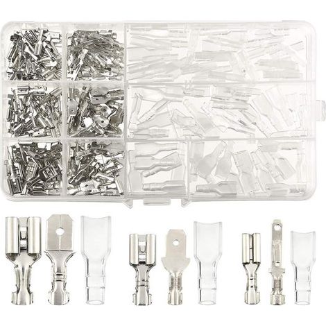 Abrazadera de soldadura,Abrazadera de conexión,270 tapones de resorte,acoplamientos cubiertos con forma de espátula prensados en frío (1/2)