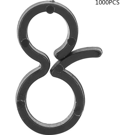 1000 pinces à plantes, supports de fixation pour tiges, pinces de greffage, accessoires de jardin (1/5)
