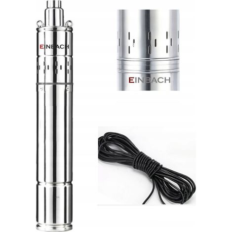 Tiefbrunnenpumpe für Brunnen, effizient, 4 Zoll, 2700 l/h (1/5)