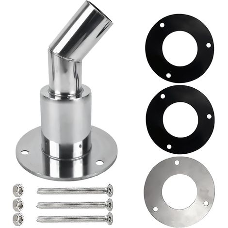 Boîtier d'échappement, raccords de tuyauterie en acier inoxydable de 24 mm, réchauffeur de stationnement diesel (1/4)