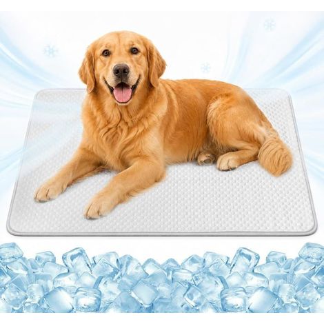 Tapis Pour Chien Et Chat,Matelas Lavable Rafraîchissant,Absorbant,Pour Cochon D'Inde,Lapin,Intérieur Et Extérieur(Gris,Xl,Po[CA8] (1/5)