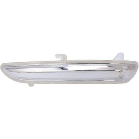 BUNTHAUS Lntyq Rétroviseur Latéral Clignotant, 1607512680 Rétroviseur Latéral Gauche Clignotant Boîtier de Remplacement de Lentille Fumée pour C3 C4 (1/5)
