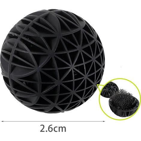 Filterbälle nobleza wiederverwendbar 100 Stück 3,6 cm