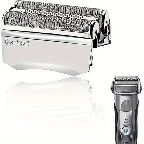 Testina di ricambio per rasoio elettrico Braun Series 7 - Compatibile con i modelli 70S, 790CC, 720, 750CC, 760CC e 9565 - 100% impermeabile - Ideale per la cura di barba e baffi - Perfetta per la ras