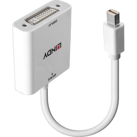 Convertidor Lindy Mini DisplayPort a DVI, 38318 (1/3)