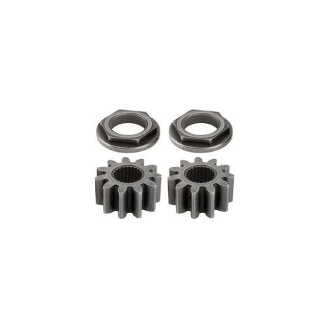 Lot de 2 pignons d'arbre de direction et kit de bagues compatibles avec MTD Compatible avec Cub Cadet 717-1554, 917-1554, 941-0656A, 741-0656A (1/5)