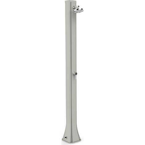 Doccia Solare da Giardino 40L Miscelatore Arkema Big Happy Five Bianco (1/5)