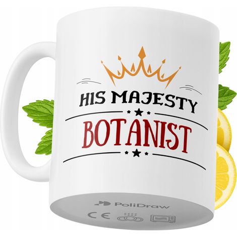 Lustiger Kaffee- oder Teebecher mit witzigem Textdesign für Botaniker – ideal für Geburtstage, Namenstage, Feiertage und besondere Anlässe. Hochwertiger Becher für Zuhause, Büro und Arbeit. Farbe: Wei