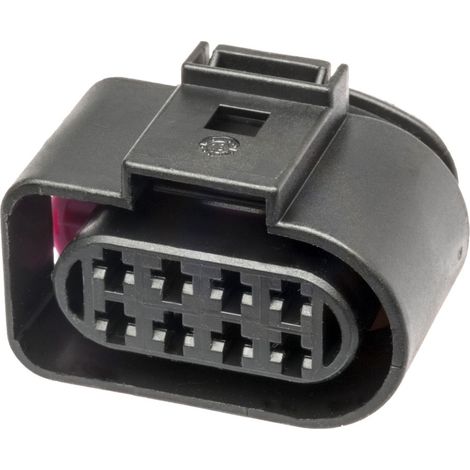 VW 42034500 Conector automotriz 8 vías - hembra - 2 filas - 2.8mm - 8D0973734