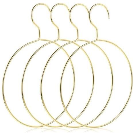 Set of 4 belt and scarf rings – Practical wardrobe organization (1/5)