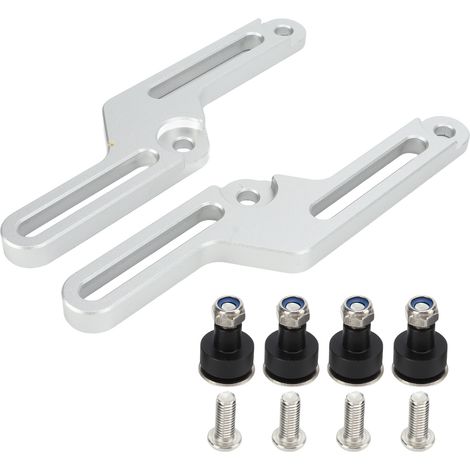 Kit de support de montage de pare-brise de moto de remplacement pour SUZUKI v‑strom DL650 2017 – 2020, argent (1/5)