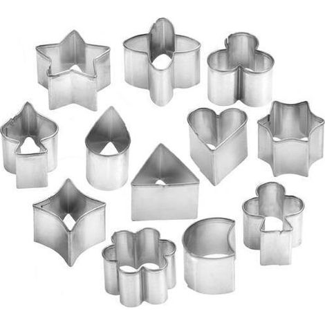 Taglia Biscotti Forme Mix Set 12 Delicia Tescoma 631322 (1/3)