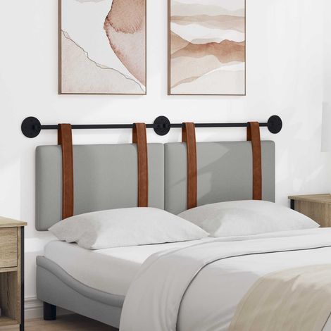 Hängevorderseite Uni Wolkengrau 150 x 55 x 5 cm Antikes PU