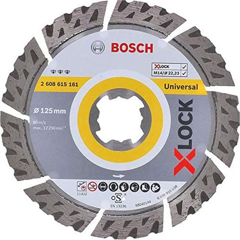 BOSCH  DISCO DIAMANTE 125 BEST X-LOCK