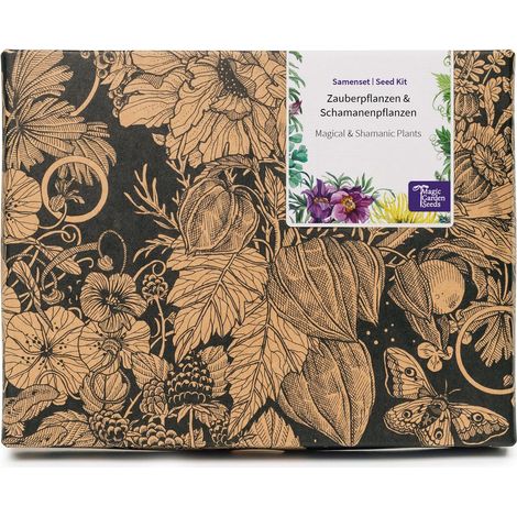 Plantes magiques et chamaniques - kit cadeau de graines avec 5 variétés ethnobotaniques (1/5)