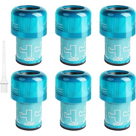 Filter für Dyson V12 Detect Slim Staubsauger,Absolute Extra/Total Clean/Fluffy – Ersatzteil 971517-01– 6 Stück (1/5)