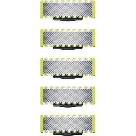 [JAMAIS UTILISÉ]Geeignet für – Ersatzklingen für elektrische Rasierer/Trimmer, robuster Edelstahl, zum Trimmen, Stylen und Rasieren, 5er-Packung
