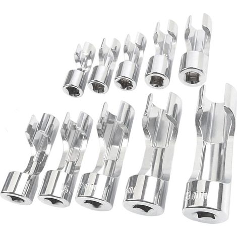 Jeu de clés à douille d'injecteur diesel pour un retrait et une réparation efficaces des tubes (18 mm) (1/5)