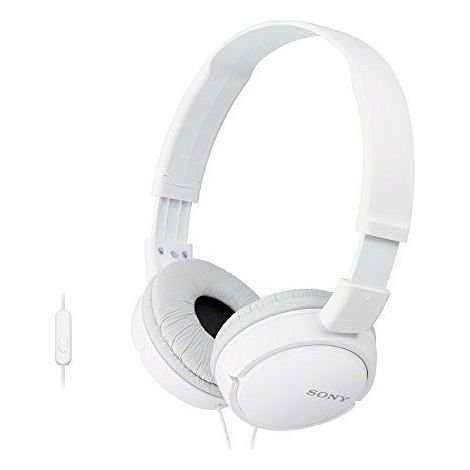 Cuffie ad Archetto Sony MDR-ZX110AP Auricolare Cablato Bianco