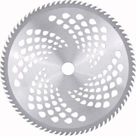 Lame de débroussailleuse en alliage de carbure de 25,4 cm pour désherbeur, 3 lames de désherbage Lame de coupe-herbe Lame de scie circulaire Lame de débroussailleuse 40T, 60T, 80T (1/4)