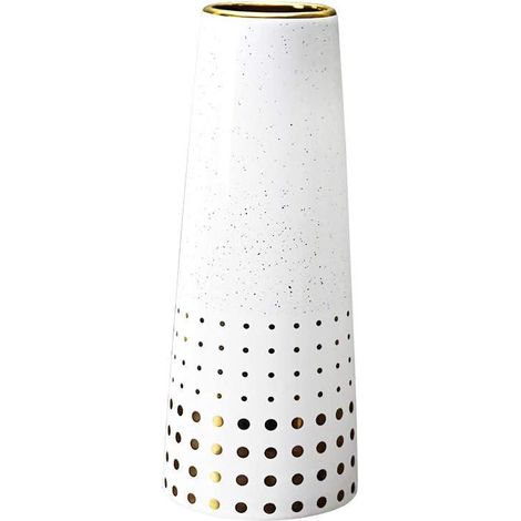 Diseño decorativo de cerámica platino de 24,5 cm (1/5)