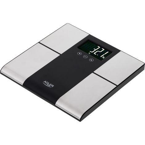 Pèse-personne électronique - Adler AD 8165 avec analyseur - 225KG (1/4)