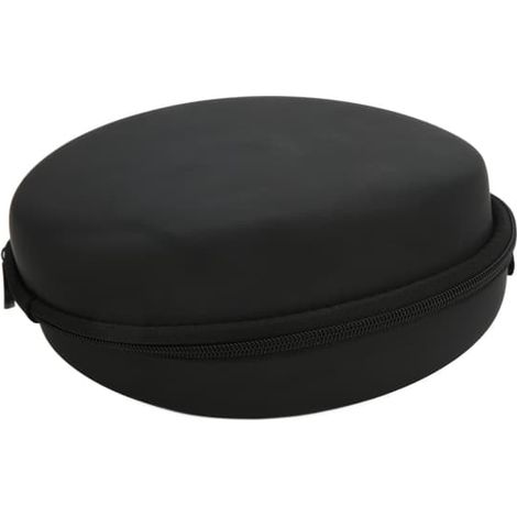 Étui rigide pour casque audio en EVA noir, 19 x 14,5 x 8 cm / 7,5 x 5,7 x 3,1 pouces, organisateur de voyage compact pour accessoires (1 pièce) (1/5)