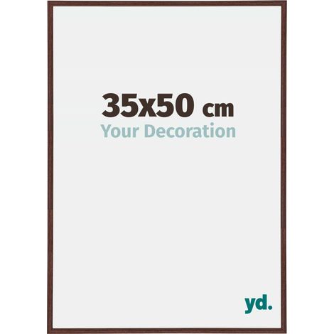 yd. - Cadre photo 35x50 - Brun - Plastique - Annecy