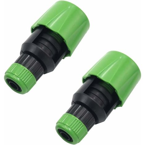 DEESSE SHOP - 2 pièces mélangeur robinet connecteurs de tuyau tuyau tuyau Snap connecteur adaptateurs cuisine bain mélangeur robinet adaptateur outils pour tuyau connexion (1/5)