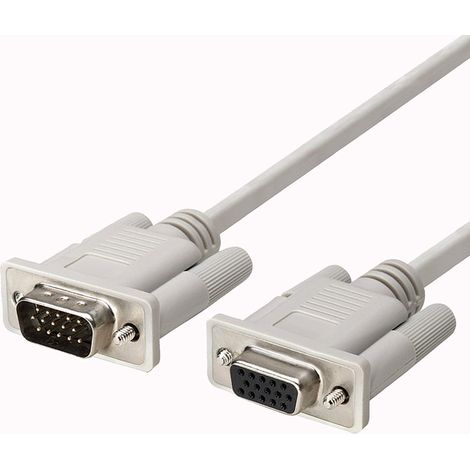 MANHATTAN Prolunga monitor VGA Connettori: 15p. D-SUB Alta densita' M/F 1,8 m (1/5)