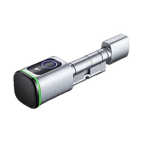Serrure Électronique Intelligente, Déverrouillage par Empreinte Digitale, Connectivité Bluetooth, TT Verrou-Argent, A40 B40 (1/2)