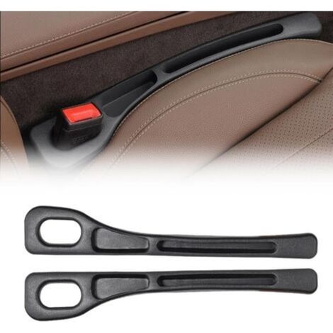 Organiseur de siège auto - Boîte de rangement universelle pour voiture, accessoires pour clés, téléphones, portefeuilles - Design ergonomique et antidérapant (Noir) (1/5)