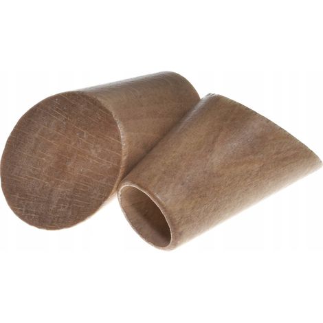Embouts pour tringles à rideaux Embouts en bois pour tringles à rideaux 2 pièces Hêtre diamètre 20 (1/5)