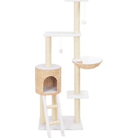 Maison Exclusive - Albero per Gatti con Tiragraffi in Sisal Seagrass (1/5)