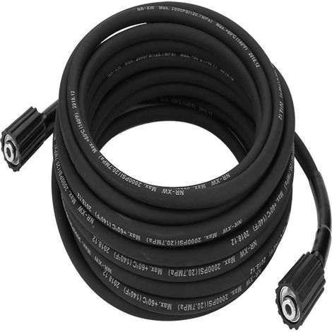 Tuyau Flexible - 10 M - 5800 Psi - Compatible Conectores M22 - Para Limpiadores de Alta Presión (1/5)