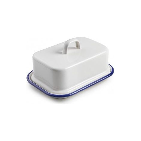 Ibili Mantequillera Blanca Compacta Diseño Elegante